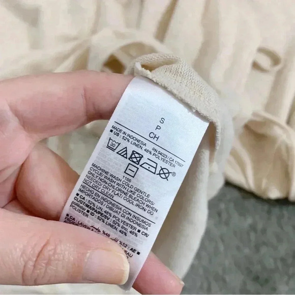 NWT Linen Blend Dress - Picture 9 of 12